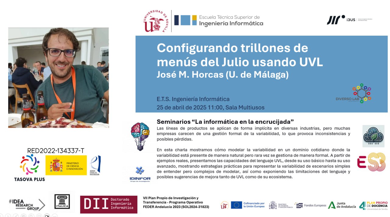Encuentro TASOVA Plus y ciclo de seminarios 'La informática en la encrucijada'